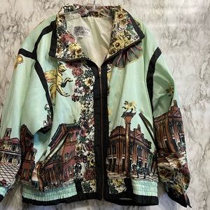 Vintage Gallery Woman Zip Up Jacket